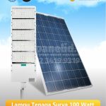 Lampu Tenaga Surya 100 Watt Whitehawk – Hemat Energi dan Tahan Lama TKDN