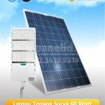 Lampu Tenaga Surya 60 Watt Whitehawk – Hemat Energi dan Tahan Lama TKDN