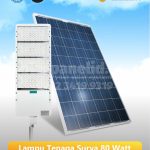Lampu Tenaga Surya 80 Watt Whitehawk – Hemat Energi dan Tahan Lama TKDN