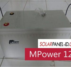 harga baterai panel surya mpower