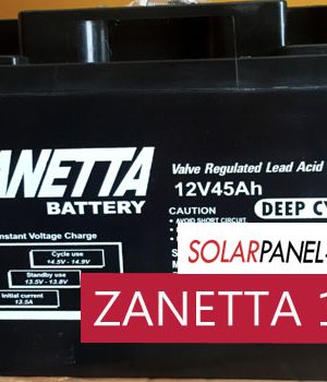 harga baterai solar panel zanetta