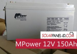 harga baterai solarcell mpower