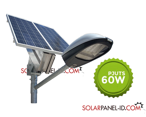 Paket Penerangan Jalan Umum PJU Tenaga Surya 60 Watt | PJU Solar Cell 60 Watt