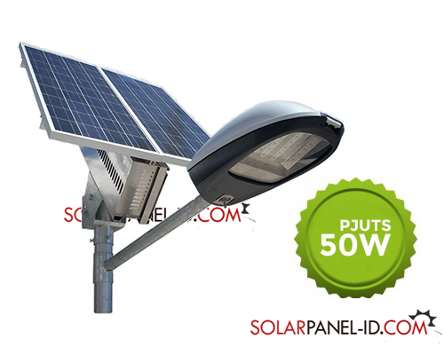 Paket Penerangan Jalan Umum PJU Tenaga Surya 50 Watt | PJU SolarCell 50 Watt