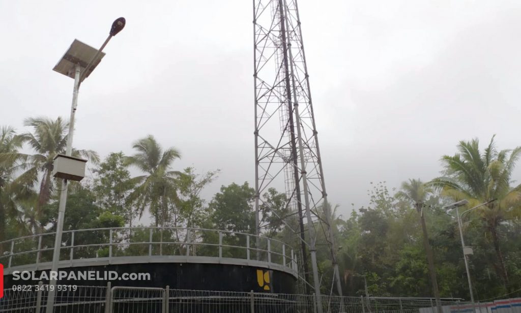 jual lampu jalan solarcell tenaga surya semarang