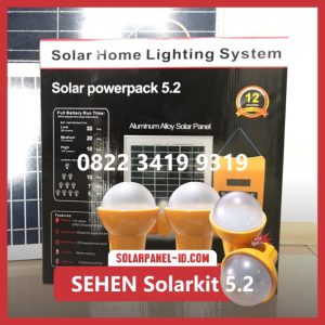 SEHEN Solarkit Powerpack 5.2 Solar Home System