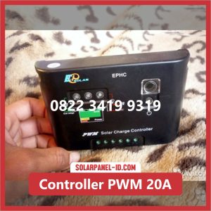 Distributor Solar Charge Controller PWM 20A 12v 24v Solar Cell Solarcell Solar Panel Surya