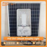 Lampu PJU Solarcell 2in1 20 Watt Simplify Light
