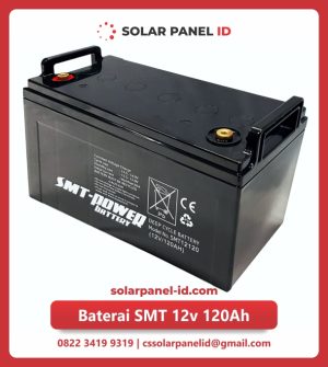 jual baterai vrla gel smt 12v 120ah solar cell tenaga surya murah surabaya