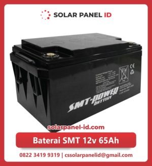 jual baterai vrla gel smt 12v 65ah solar cell tenaga surya murah