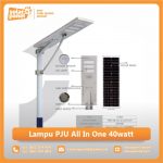 Lampu PJU All In One 40watt