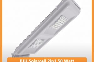 Lampu PJU Solarcell 2in1 Bluefire Light 50 Watt